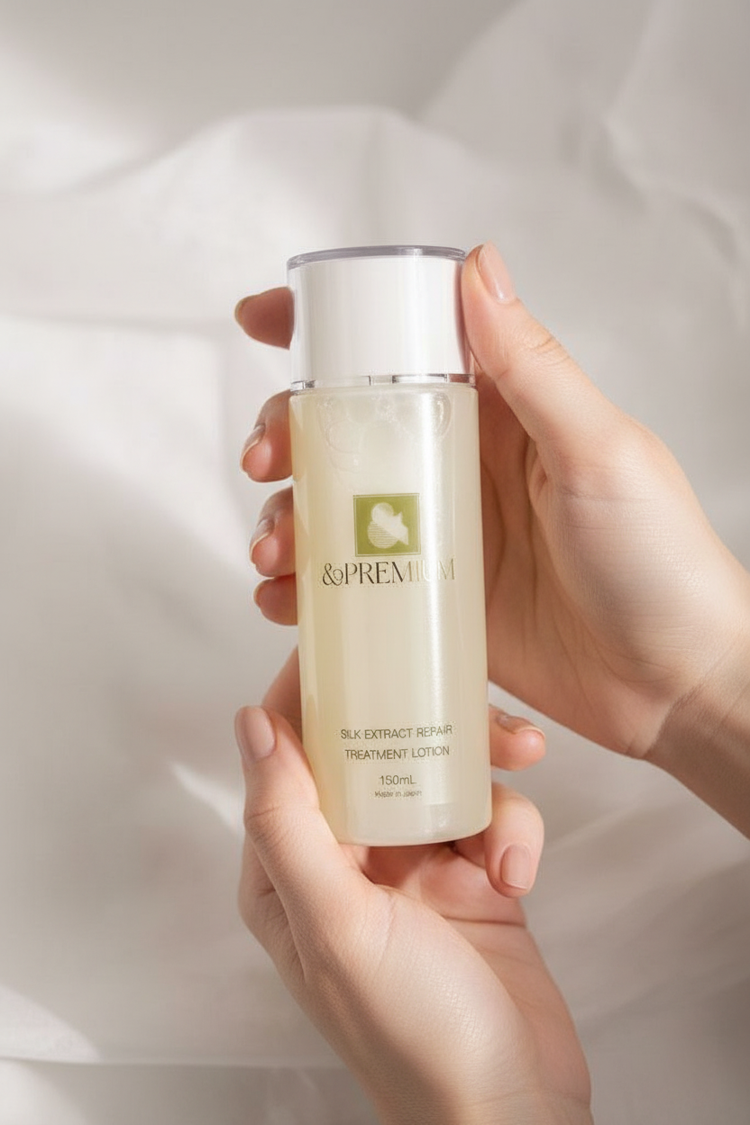 SILK EXTRACT REPAIR TREATMENT LOTION - &PREMIUM Green Silk Derived